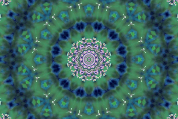 Kleurrijke Abstracte Achtergrond Fantasie Mandala Concept — Stockfoto