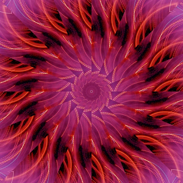 Fundo Abstrato Colorido Conceito Mandala Fantasia — Fotografia de Stock