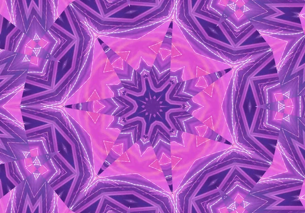 Fondo Abstracto Colorido Fantasía Mandala Concepto —  Fotos de Stock