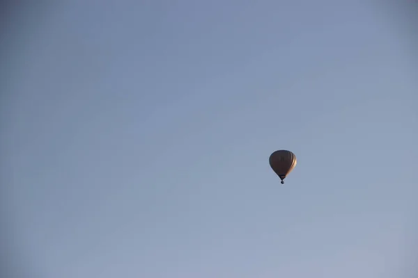 Hőlégballon Kilátás Égen — Stock Fotó