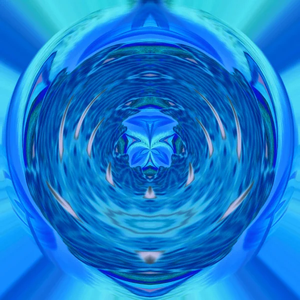 Abstract Kaleidoscopic Shape Mystic Esoteric Background — Stock Photo, Image