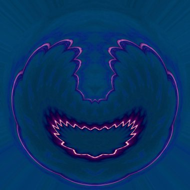 Renkli soyut arka plan. Fantezi mandala konsepti