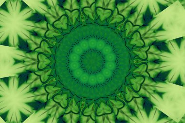 Renkli soyut arka plan. Fantezi mandala konsepti