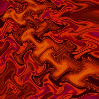 Renkli dalgalarda soyut arkaplan 