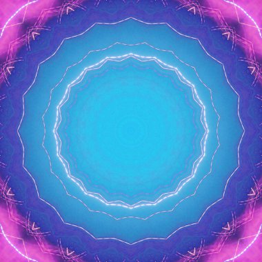 Renkli soyut arka plan. Fantezi mandala konsepti