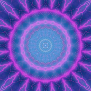 Renkli soyut arka plan. Fantezi mandala konsepti