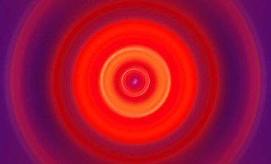 Çember desenli soyut renkli mandala