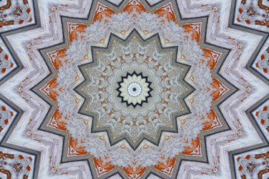 Renkli soyut arka plan. Fantezi mandala konsepti