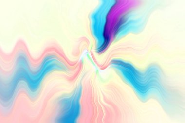 Renkli dalgalarda soyut arkaplan 