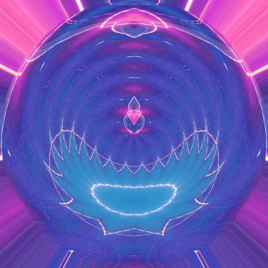 Renkli soyut arka plan. Fantezi mandala konsepti