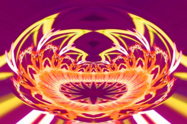 Renkli soyut arka plan. Fantezi mandala konsepti