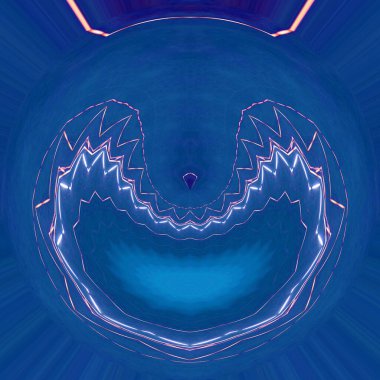 Renkli soyut arka plan. Fantezi mandala konsepti