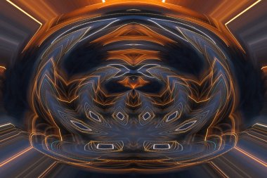 Renkli soyut arka plan. Fantezi mandala konsepti