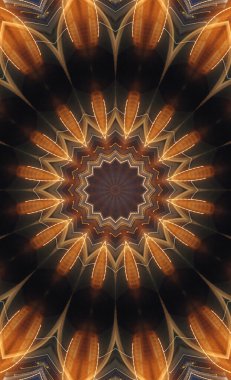 Renkli soyut arka plan. Fantezi mandala konsepti