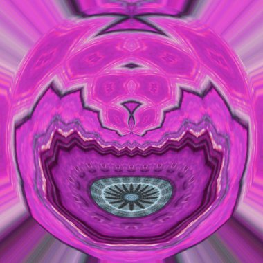 soyut kaleydoskopik şekil gizemli arkaplan 