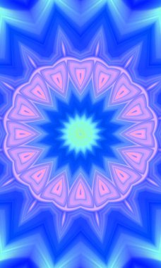 Renkli soyut arka plan. Fantezi mandala konsepti