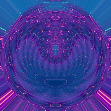 Renkli soyut arka plan. Fantezi mandala konsepti