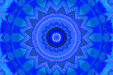 Renkli soyut arka plan. Fantezi mandala konsepti