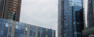 business city konsept arkaplan görüntüsü 