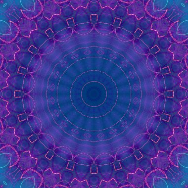 Renkli soyut arka plan. Fantezi mandala konsepti