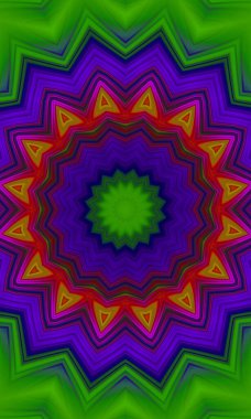 Renkli soyut arka plan. Fantezi mandala konsepti