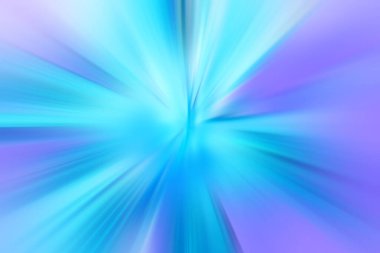 Dinamik ışık huzmeleri. Uzayda bir parlama perspektife giriyor