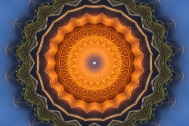 soyut renkli mandala arkaplan görüntüsü 