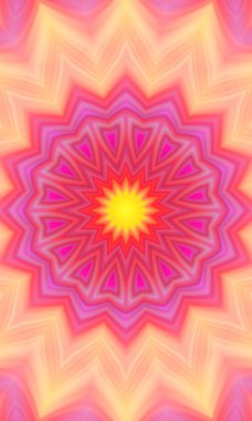 Renkli soyut arka plan. Fantezi mandala konsepti