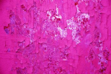 Paslanmış eski boyanmış doku arkaplanı.