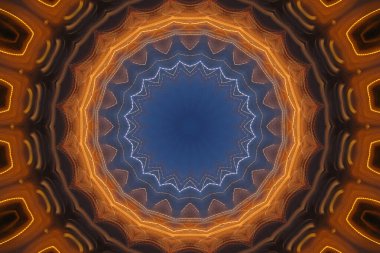 soyut renkli mandala arkaplan görüntüsü 