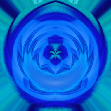 soyut kaleydoskopik şekil gizemli arkaplan 