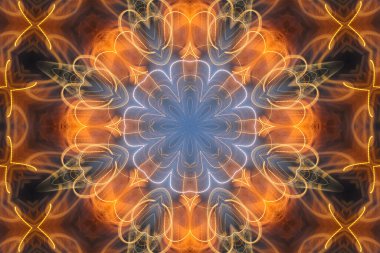 soyut renkli mandala arkaplan görüntüsü 