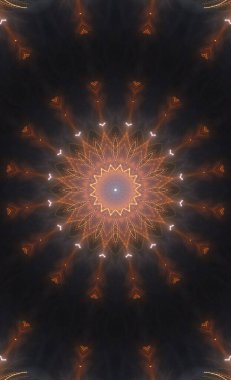 soyut renkli mandala arkaplan görüntüsü 