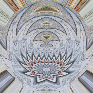 soyut kaleydoskopik şekil gizemli arkaplan 