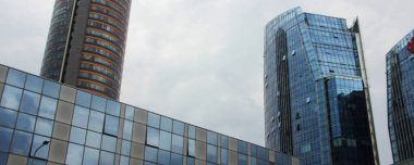 business city konsept arkaplan görüntüsü 