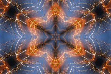 soyut renkli mandala arkaplan görüntüsü 