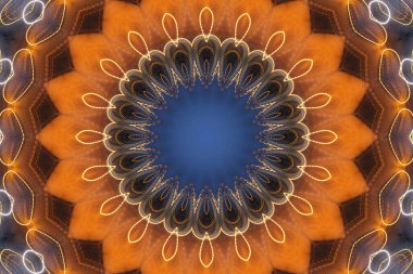 soyut renkli mandala arkaplan görüntüsü 