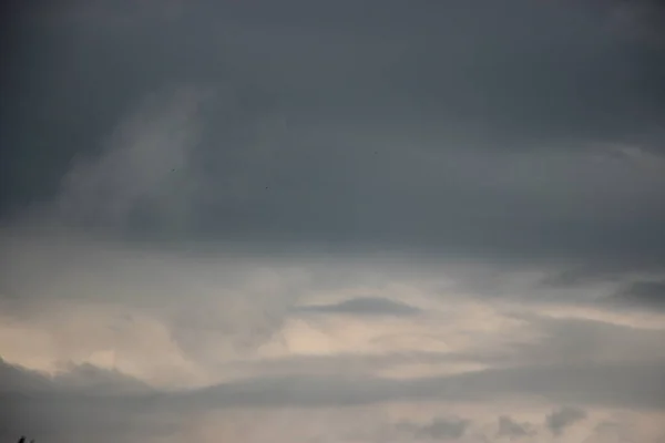 Visão Escura Céu Nublado — Fotografia de Stock