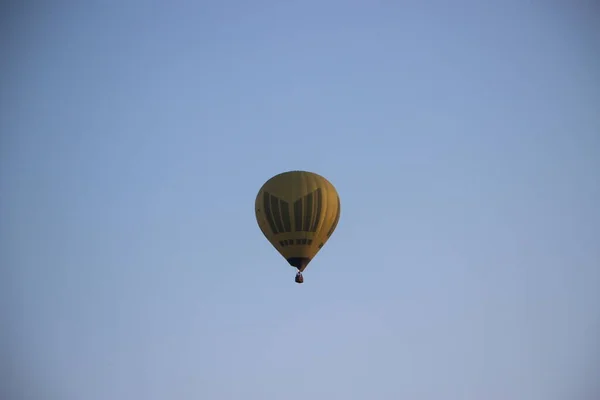 Hőlégballon Kilátás Égen — Stock Fotó