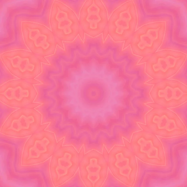 Fond Abstrait Coloré Concept Mandala Fantastique — Photo