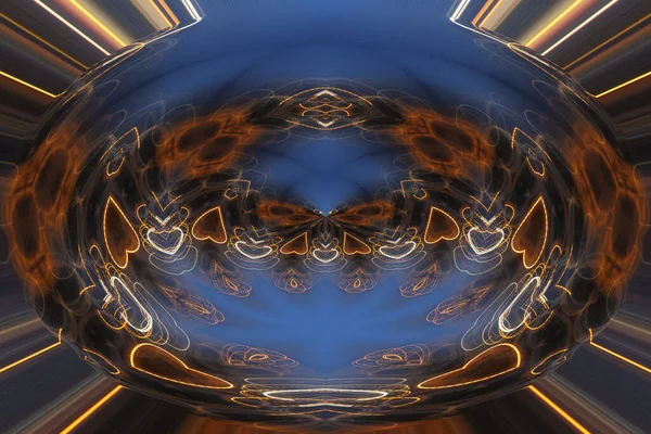 Renkli soyut arka plan. Fantezi mandala konsepti