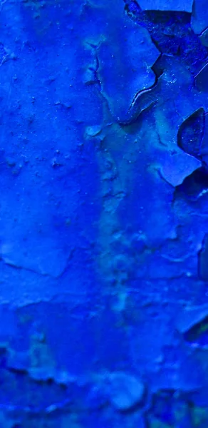 Фон Текстуры Треснувшей Синей Стены — стоковое фото