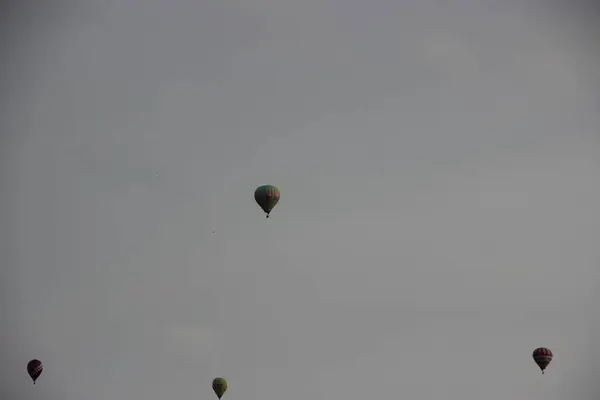 Mongolfiere Vista Nel Cielo — Foto Stock