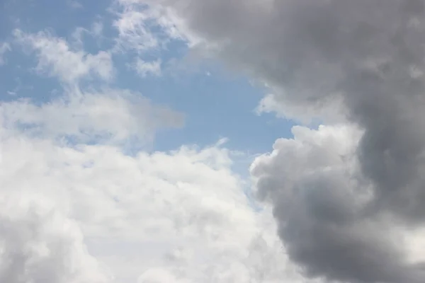 Céu Nublado Vista Fundo — Fotografia de Stock