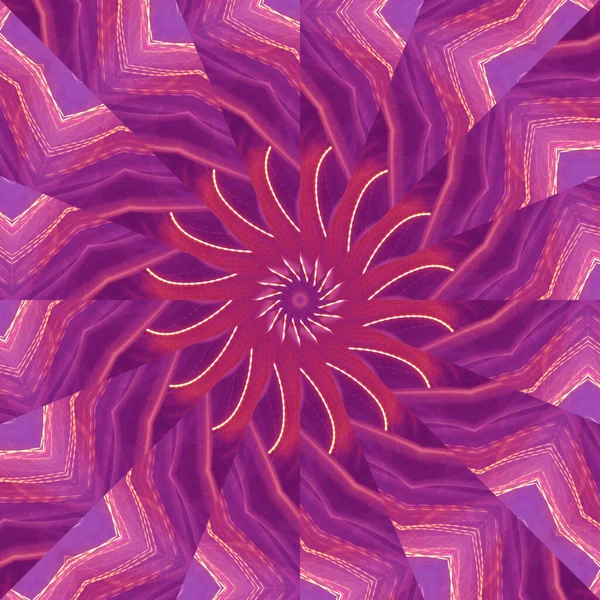 Αφηρημένη Πασχαλιά Μανδάλα Κύκλο Floral Μοτίβο — Φωτογραφία Αρχείου