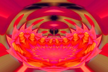 Renkli soyut arka plan. Fantezi mandala konsepti