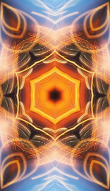 soyut renkli mandala arkaplan görüntüsü 