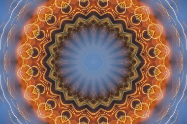 soyut renkli mandala arkaplan görüntüsü 