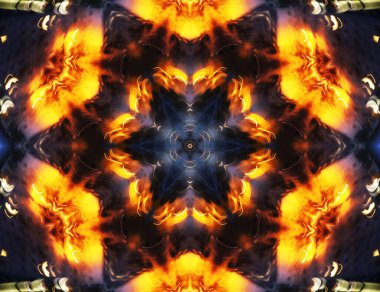 soyut renkli mandala arkaplan görüntüsü 