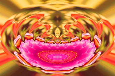 Renkli soyut arka plan. Fantezi mandala konsepti